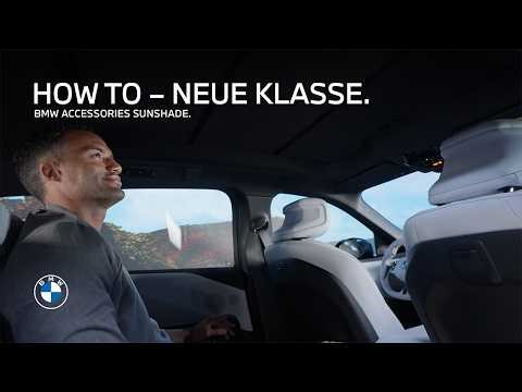 How-To: Installing the Sunshade in the BMW iX3.