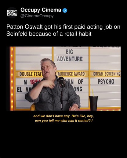 Patton Oswalt's Seinfeld Audition Story