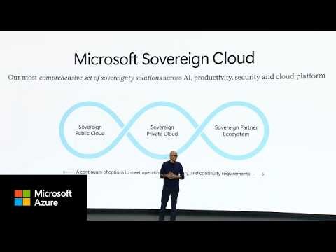 How Microsoft Is Putting Europe in Control of Its AI Future | Satya Nadella on Sovereign Cloud