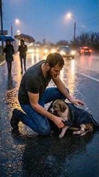 The Rescue That Will Make You Cry 🌧️🐕