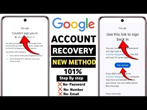 Google Account Recovery || Gmail Account Recovery Without Phone Number and recover gmail 