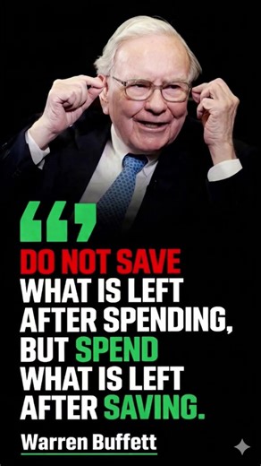 Save First Buffett motivation, Warren Buffett advice, money mindset, wealth building tips, investing