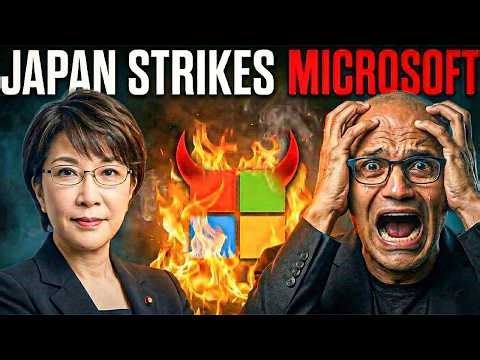 Japan RAIDS Microsoft — The Cloud MONOPOLY Scandal That's SHAKING the Entire Tech World!