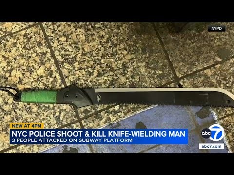 Slashing suspect shot by police after injuring 3 at Grand Central subway station in NYC