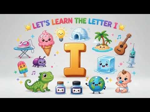 Learn Letter I | Learn Letter I Words | ABC Learning for Kids | Kids Learning | Alphabet Learning