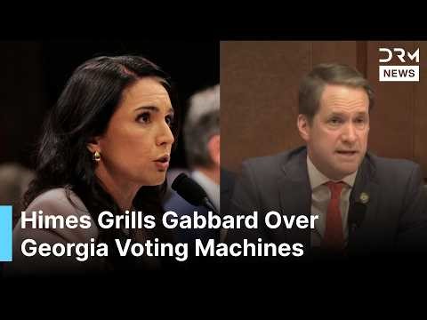 “Is There Intelligence?” — Himes Forces Gabbard Into Yes/No Over Iran War, Voting Machines | AC1G