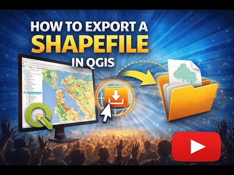 How to Export a Shapefile in QGIS (Save Your Layers!)
