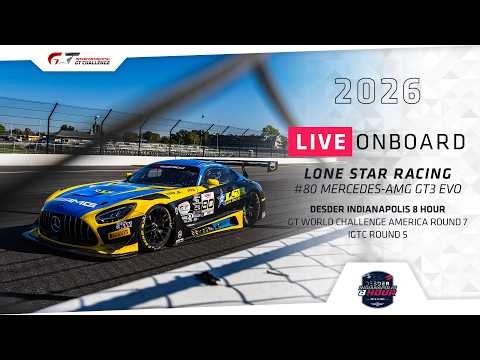 LIVE | OB CAR 80 | Pre-Qualifying | Indianapolis Motor Speedway | DESDER Indianapolis 8 Hour 2026