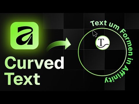 Text um Formen in Affinity 3: Text auf Pfad + Text Wrap richtig nutzen!