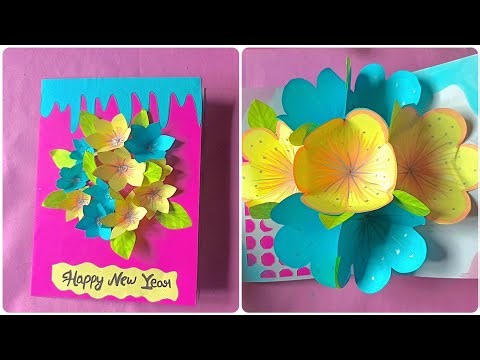 DIY New Year 2026 Pop-Up Card 🎉 easy & Beautiful Handmade Greeting Card Idea