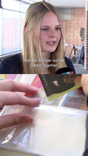 Um ihren Abiball zu finanzieren, verkauft ein Abschlussjahrgang Lehrer-Sammelkarten. #RedaktionAK