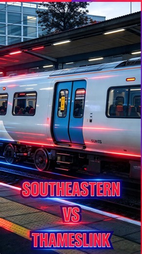 Southeastern vs Thameslink — Side By Side 🚆