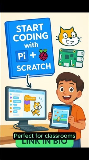 Teach Kids to Code with Raspberry Pi + Scratch! 🧠🖥️ | Fun + Educational