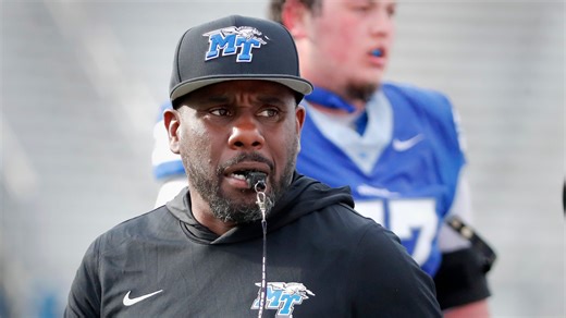 Derek Mason discusses MTSU football's spring practice
