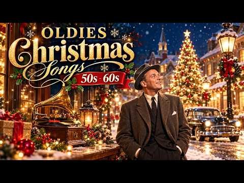 Oldies Christmas Songs 50s 60s 🎧 Frank Sinatra, Bing Crosby, Ella Fitzgerald, Armstrong, Williams
