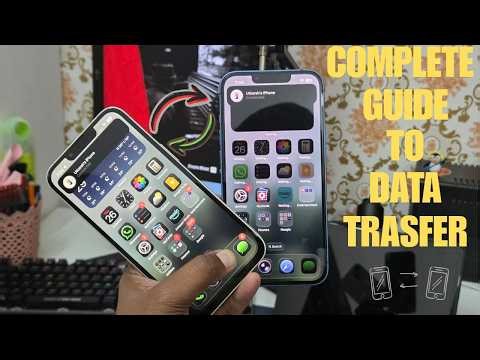 How to Transfer All Data from Old iPhone to New iPhone Complete Data Transfer Including WhatsApp