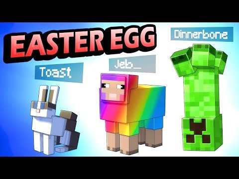 TODOS los EASTER EGG (SECRETOS) de Minecraft Explicados