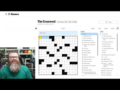 Learning Crossword Week 101 | NYT Crossword Tuesday April 28, 2026