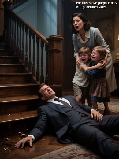 The Billionaire Pretended to Be Unconscious After a Fall in His Mansion — But the Crying Nanny Holding His Two Children Shattered Him and Awakened Him as a Father... The night Victor Almeida hit the bottom step, he still believed he was in control. Minutes earlier, he’d been untouchable—boardroom king, iron voice, perfect suit, perfect life. Now he lay on cold marble with his breath coming in shallow, jagged pulls, pain fogging the edges of his mind. And then a twisted thought slipped through th