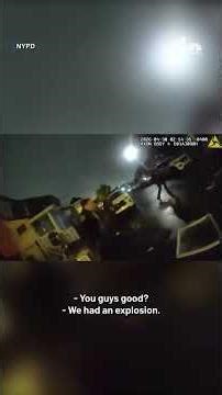 New bodycam video shows house explode with NYPD officers at front door | NBC New York #nyc #bodycam