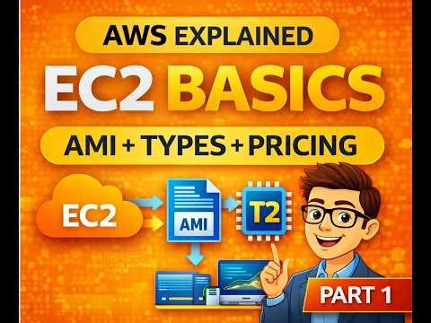 AWS EC2 Explained for Beginners | AMI, Instance Types & Pricing | Part - 1