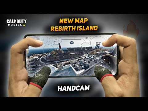 I Played New Map Rebirth Island on Mobile Before it comes to COD Mobile Battle Royale with HANDCAM