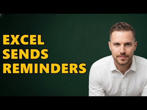 Can Excel Send Reminders To Outlook?