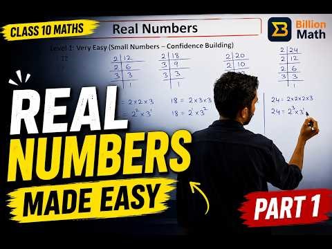 Class 10 Maths Chapter 1 | Real Numbers | Part 1
