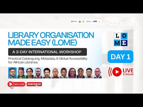 Practical Cataloguing Workshop 1A (Library Organisation Made Easy)