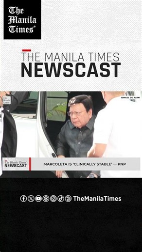 Marcoleta is ‘clinically stable’ — PNP