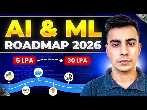 How to Learn AI & Machine Learning in 2026 | Full Roadmap