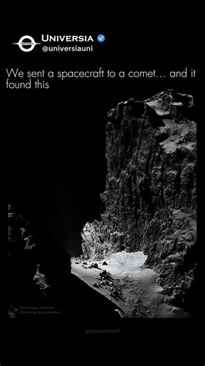 These Cliffs Are on a Comet 😳 | Comet 67P