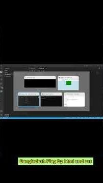 🔥 How To Make Bangladesh Flag Using HTML & CSS 🇧🇩 | Easy Beginner Project