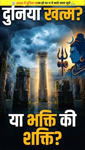 केदारेश्वर मंदिर और प्रलय की कहानी | सच क्या है? 🕉️ #shorts #kedareshwar