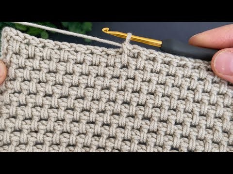 This Tunisian Crochet Technique Looks Like Knitting! Super Easy Pattern