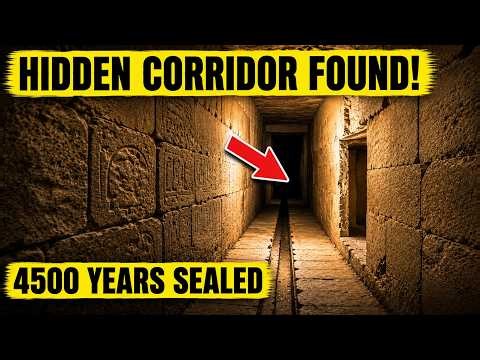 A Hidden Corridor Was Found Inside the Great Pyramid — After 4,500 Years of Silence