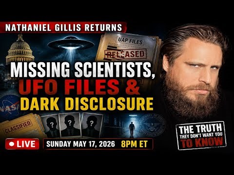 Missing Scientists, UFO Files & Dark Disclosure | Nathaniel Gillis LIVE