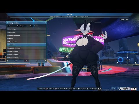PSO2 NGS Character Creation Tutorial, 2E Bunny Mia