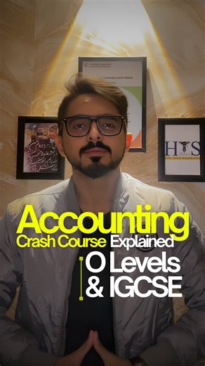 HTS classes on Instagram: "Cambridge O levels and IGCSE Accounting crash course explained. Starting from 5th Jan 2026. #hamzatahir #htsclasses #olevels #alevels #accountingcrashcourse"