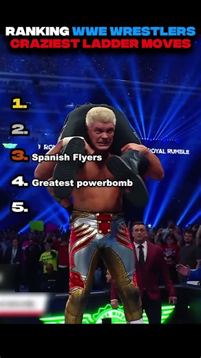 Ranking WWE Wrestlers LADDER Moments