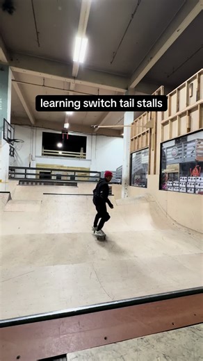 Mastering Switch Tail Stalls on a Mini Ramp