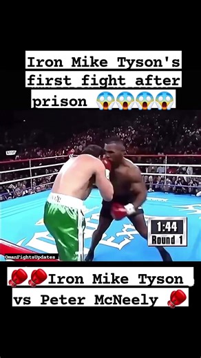The Mike Tyson vs. Peter McNeeley fight on August 19, 1995, was Tyson's highly anticipated comeback after prison, ending abruptly in just 89 seconds with a disqualification win for Tyson after McNeeley's manager threw in the towel following two first-round knockdowns. McNeeley, known as "Hurricane Peter," rushed Tyson but was overwhelmed by Tyson's power, leading to the chaotic, iconic, and controversial end that brought huge PPV numbers. #boxinghistory #boxing #boxeo | Oman Fights Updates