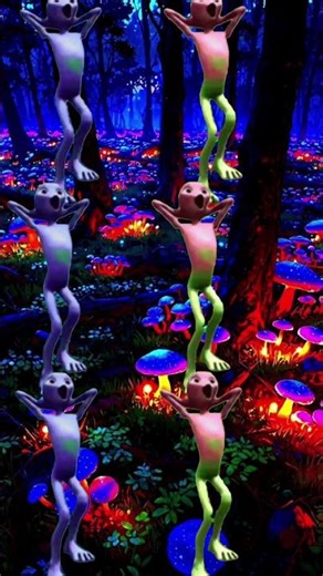 Green Alien vs Pink Alien Dame Tu Cosita Colour Dance Challenge Funny Video 🤣#shorts #dametucosita