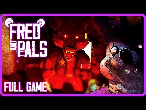 Fred and Pals (FNAF Fan-Game) Full Walkthrough Night 1-6 & Extras