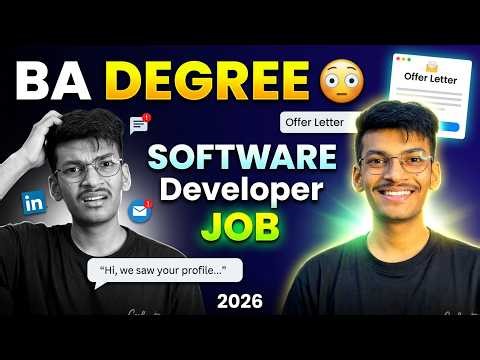 How I Got a Software Developer Job (with a BA Degree) | 2026