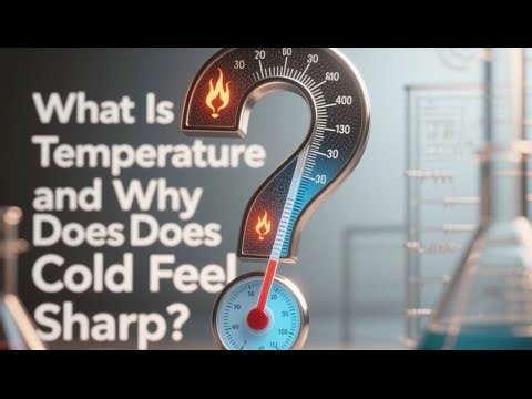 What Is Temperature and Why Does Cold Feel Sharp?