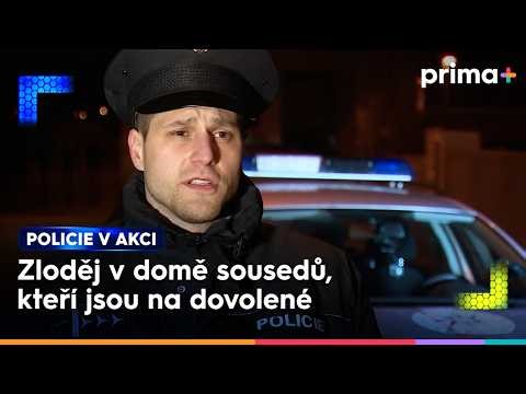 Vniknutí do domu sousedů, kteří jsou na dovolené | Policie v akci