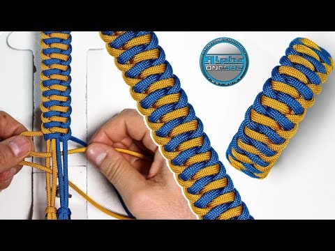 Easy Paracord Tutorial How to Make a Paracord Bracelet Amazing Knot DIY