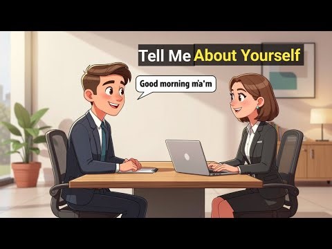 Basic Job Interview Conversation (English + Hindi) | Learn Easily for Beginners |