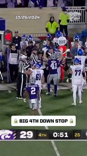 Brought the Payne 😤 @kstatesports